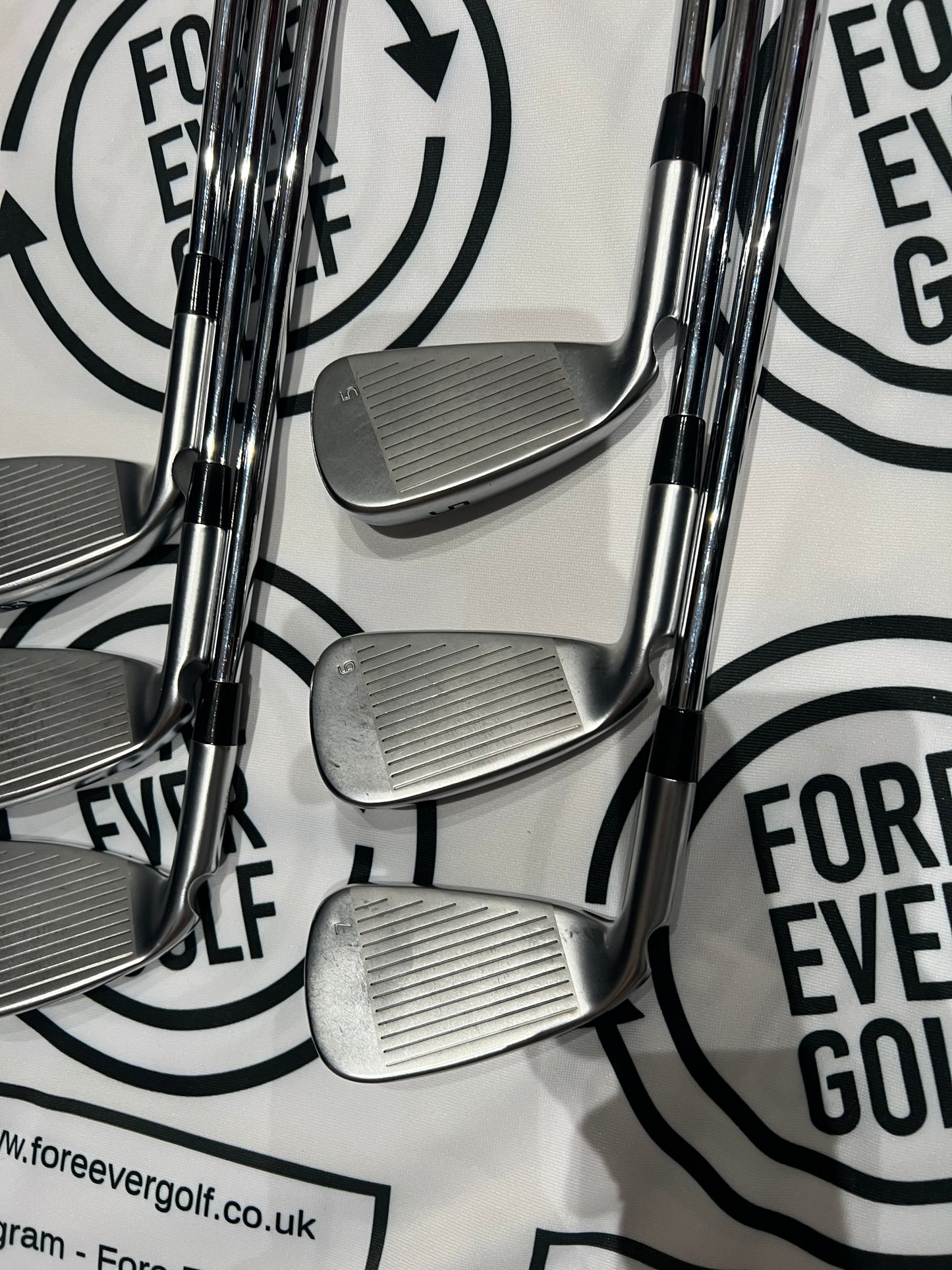 PING G430 IRONS / 5 - PW / Black Dot / Mens RH / 98g Reg Flex