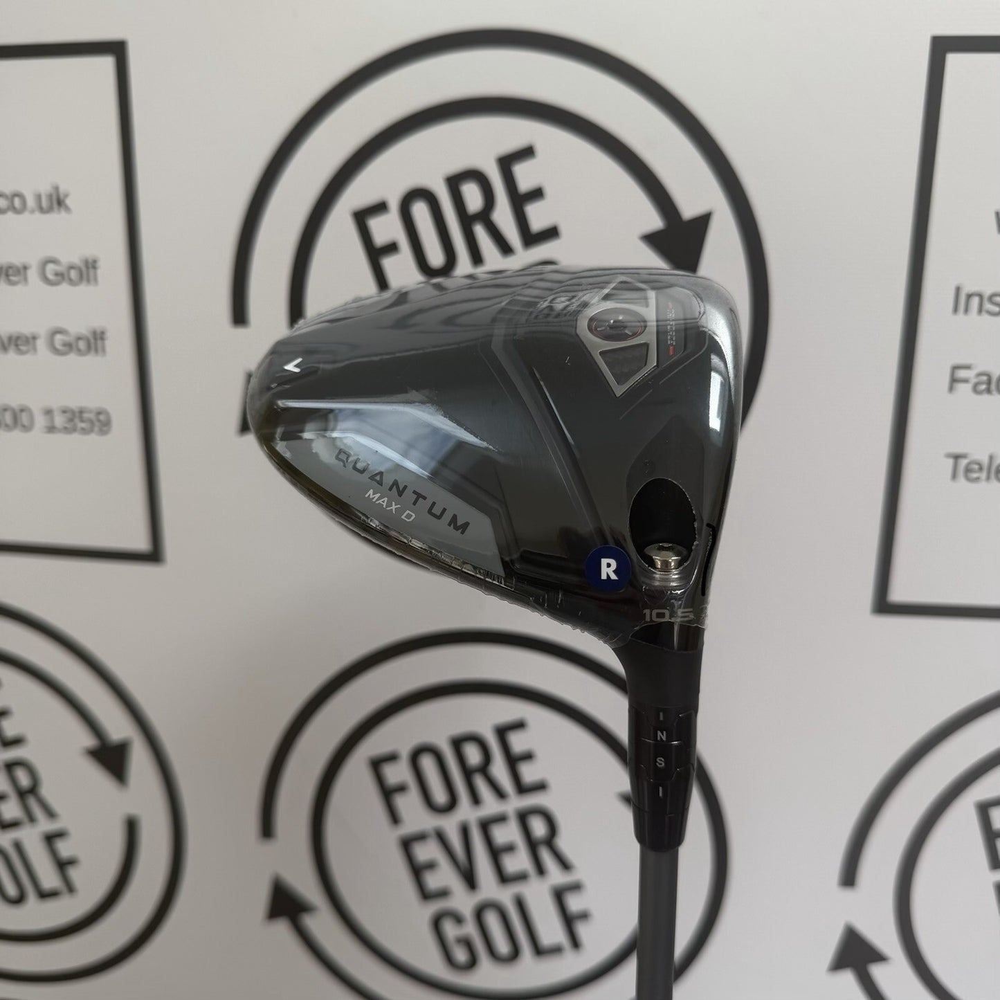 CALLAWAY QUANTUM MAX-D DRIVER / 10.5 Deg / RH / 50g Reg Flex / NEW