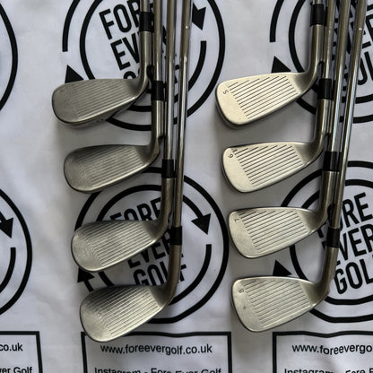 PING G SERIES IRONS / 5 - PW + SW + LW / Green Dot / RH / Reg Flex / GOOD USED