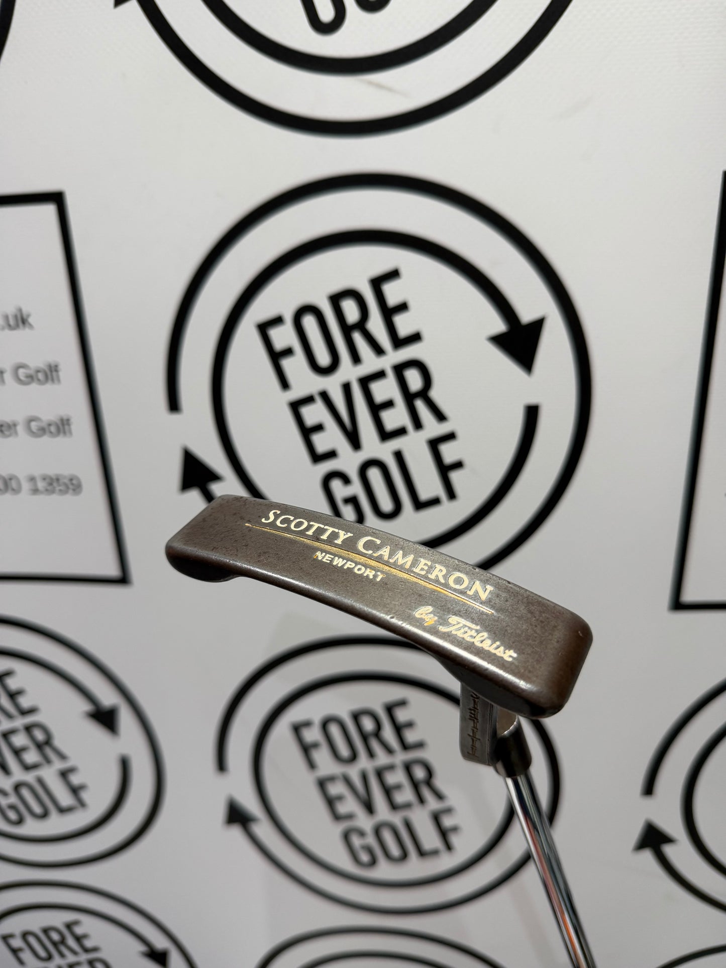 SCOTTY CAMERON TeI3 TERRILYUM NEWPORT PUTTER / 33” / RH