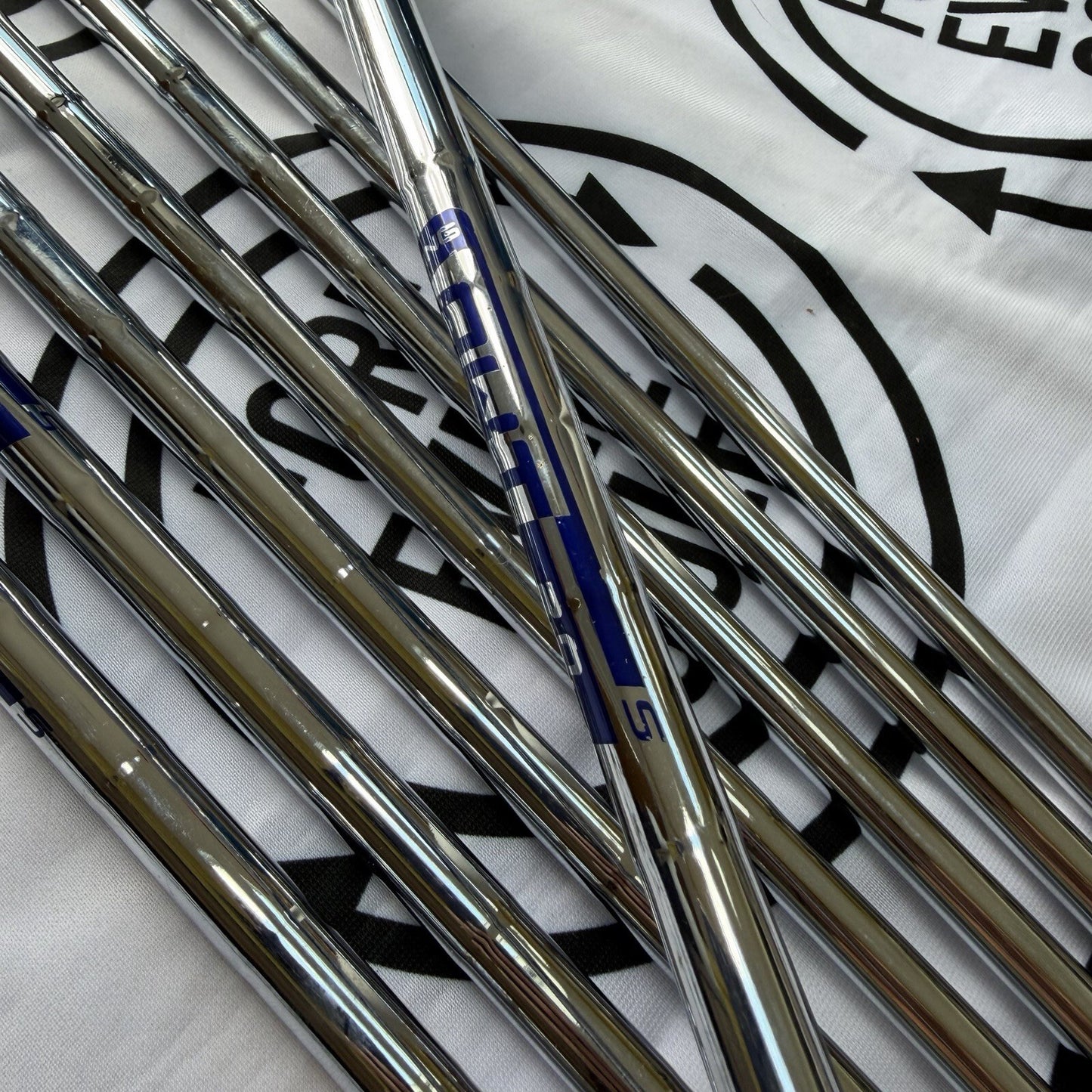 PING G SERIES IRONS / 5 - PW + SW + LW / Green Dot / RH / Reg Flex / GOOD USED