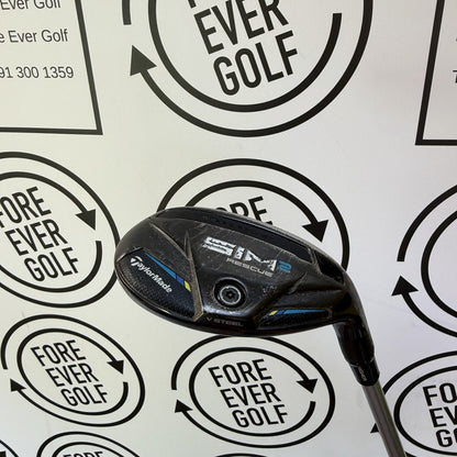 TAYLORMADE SIM2 RESCUE 3 HYBRID / 19.5 Deg / RH / 65g Stiff Flex / GOOD USED
