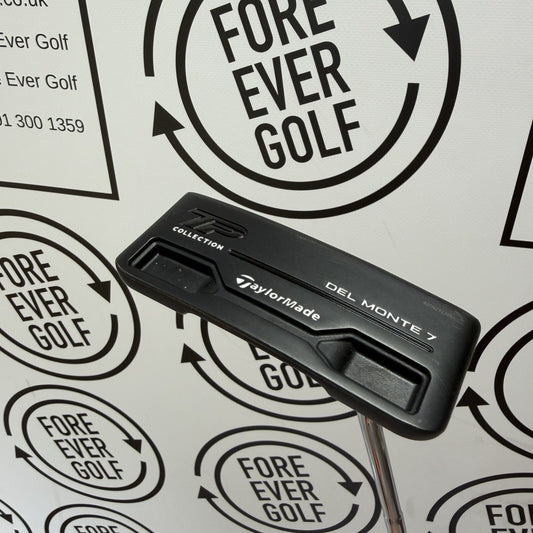 TAYLORMADE BLACK COLLECTION DEL MONTE 7 PUTTER / 35” / RH / V.GOOD USED