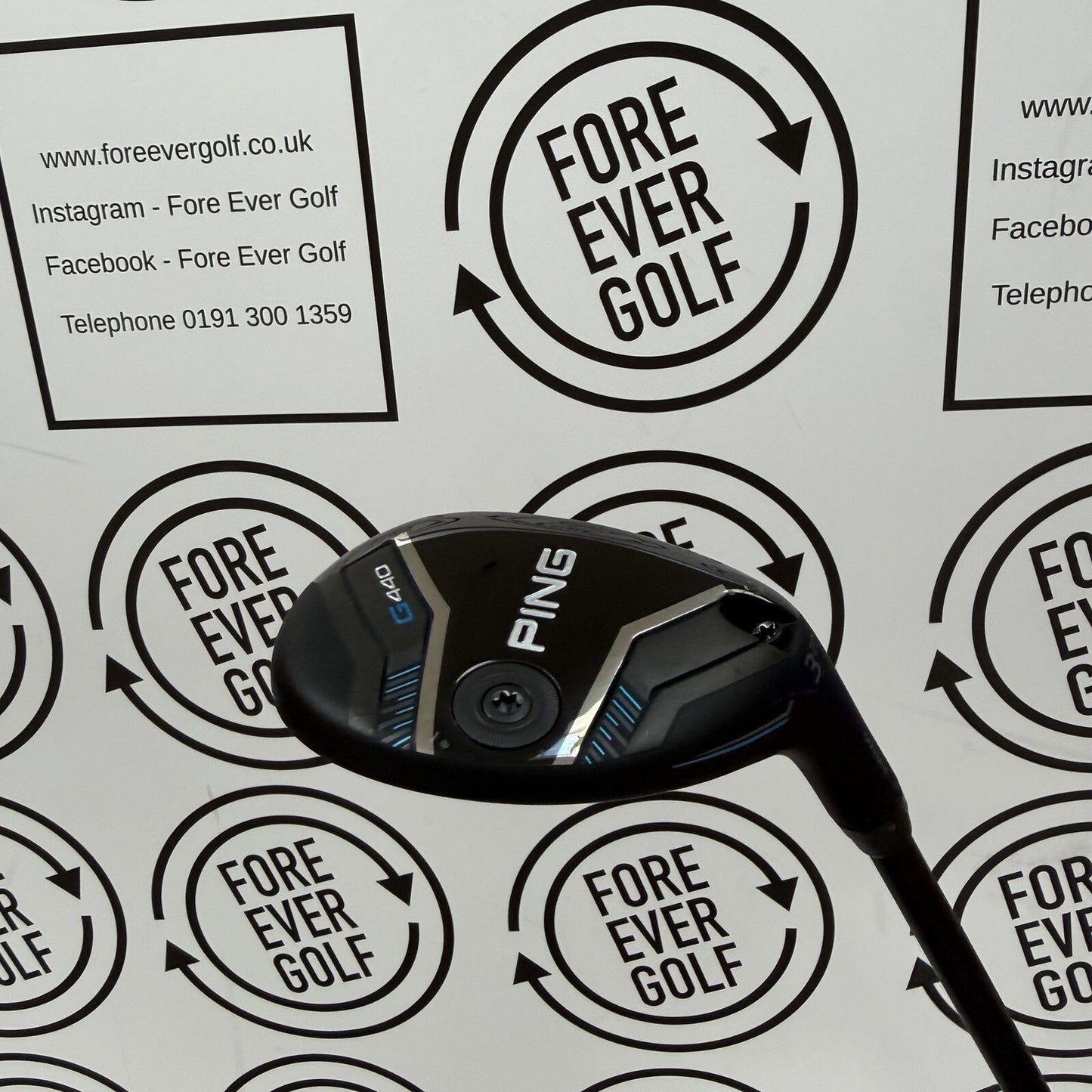 PING G440 3 HYBRID / 20 Degree / RH / 70g Stiff Flex / MINT USED