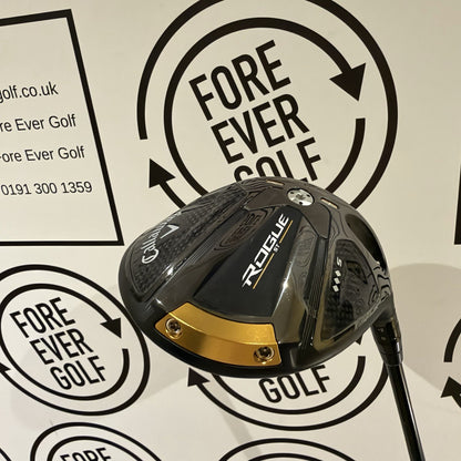 CALLAWAY ROGUE ST TRIPLE DIAMOND S DRIVER / 8.5 Deg / 65g X- Flex / TOUR ISSUE