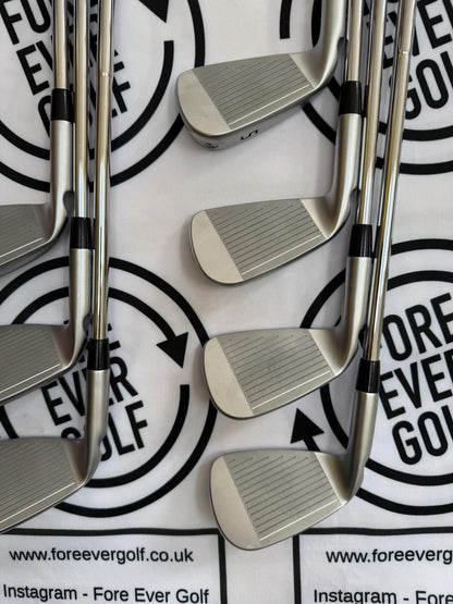 PING i240 IRONS / 5 - UW / Mens RH / 100g Reg Flex / Blue Dot / MINT USED
