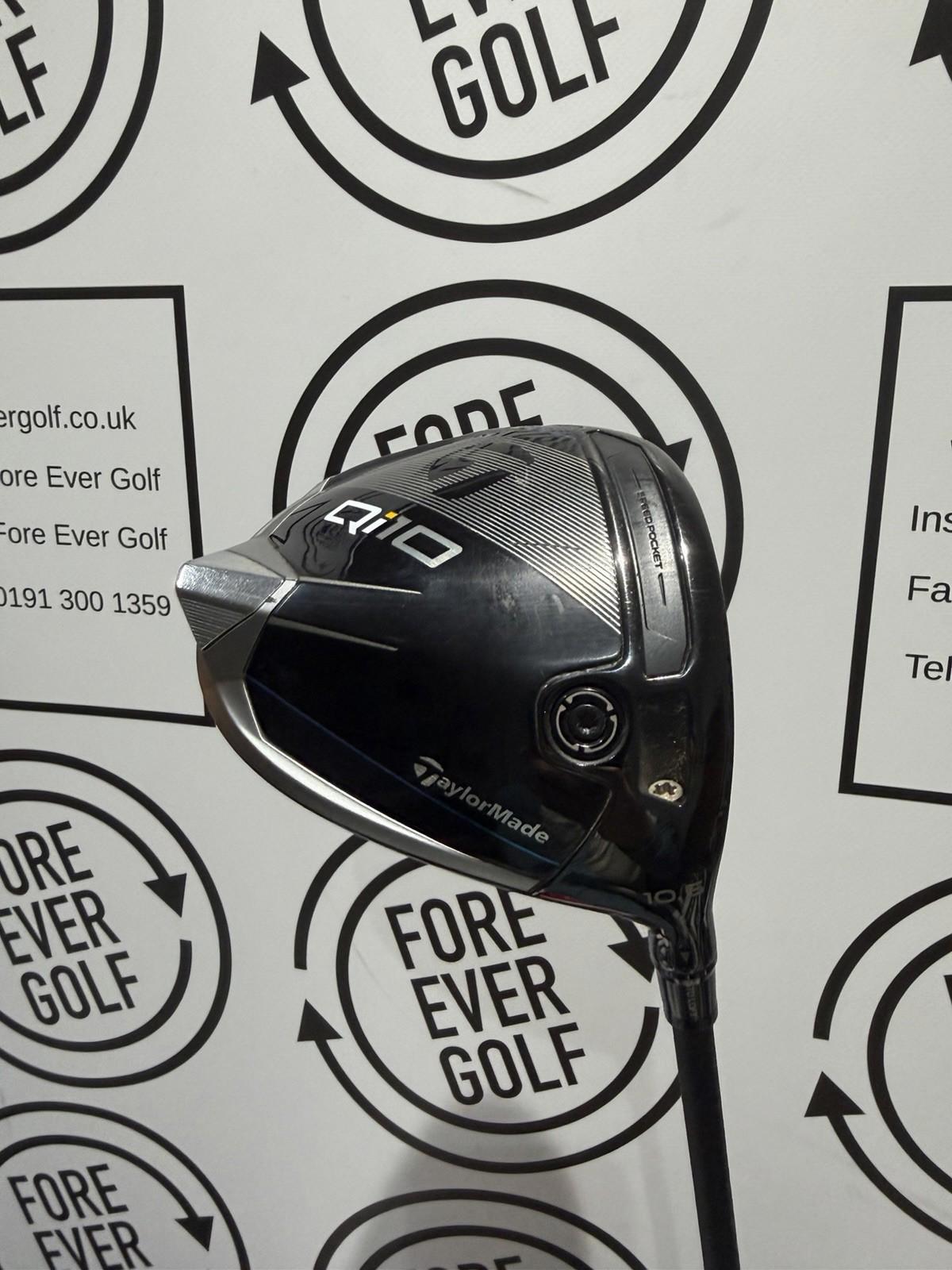 TAYLORMADE Qi10 DRIVER / 10 Deg / RH / 50g Regular Flex / GOOD USED