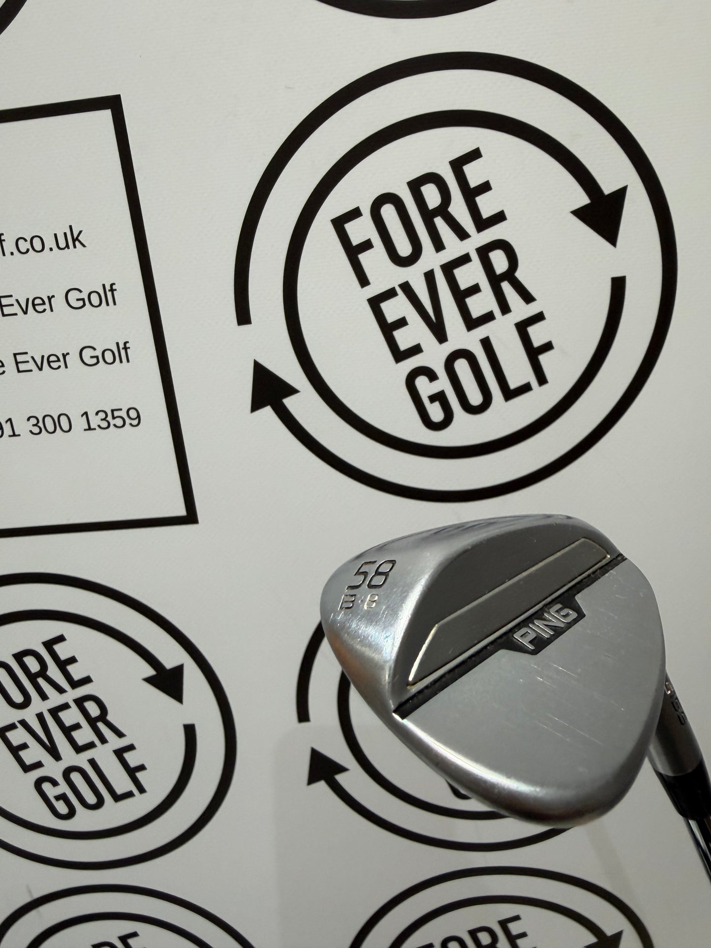 PING S159 LOB WEDGE / 58 Degree (B-8) / RH / ORANGE DOT / 105g Reg Flex