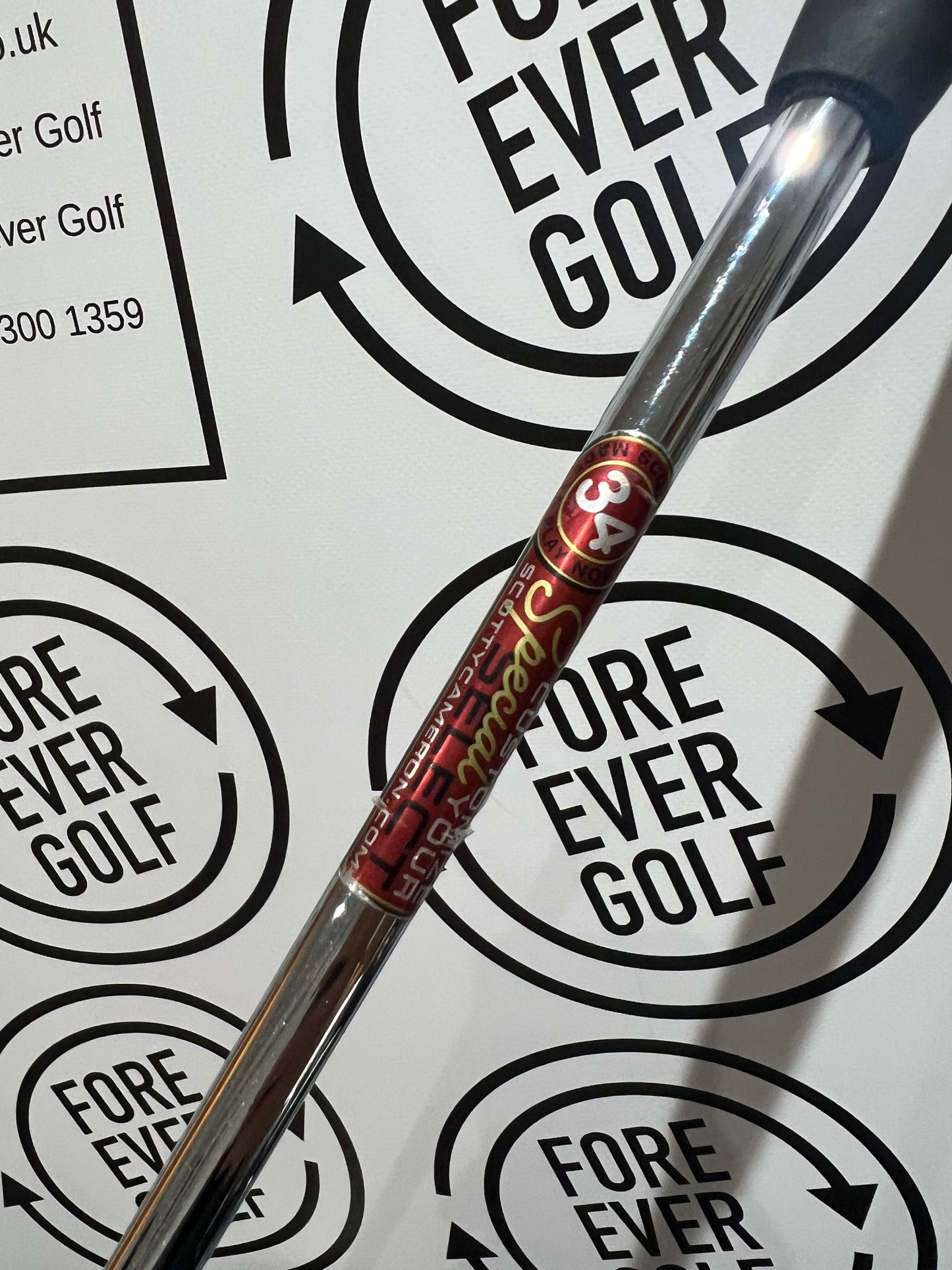 SCOTTY CAMERON SPECIAL SELECT FLOWBACK 5 PUTTER / RH / 34”