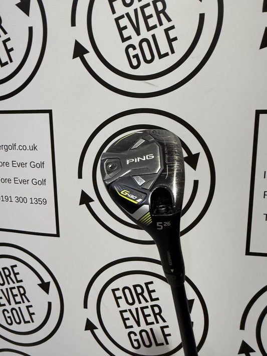 PING G430 5 HYBRID / 26 Degree / Mens RH / 70g Reg Flex