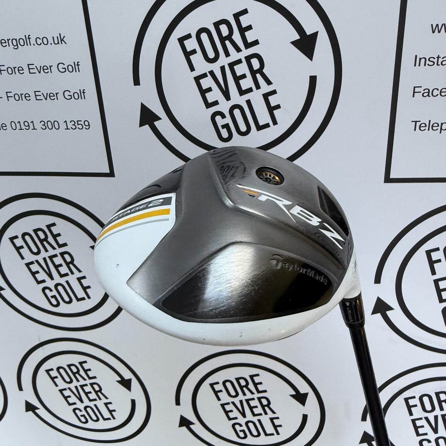 TAYLORMADE RBZ STAGE 2 DRIVER / 9 Degree / RH / 50g Stiff Flex / GOOD USED