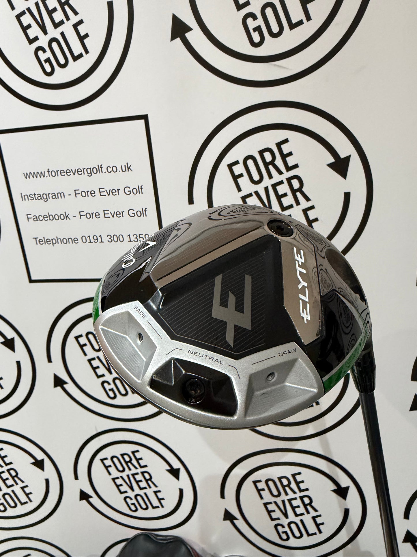 CALLAWAY ELYTE DRIVER / 9 Degree / Mens RH / 50g Stiff Flex