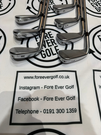 PING i230 IRONS / 4 - PW / Blue Dot / Mens RH / 115g X-Stiff Flex