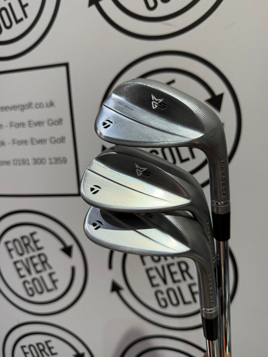 TAYLORMADE MG5 WEDGE SET / 50,54,58 / RH / Project X 6.5 Shafts / V.GOOD USED