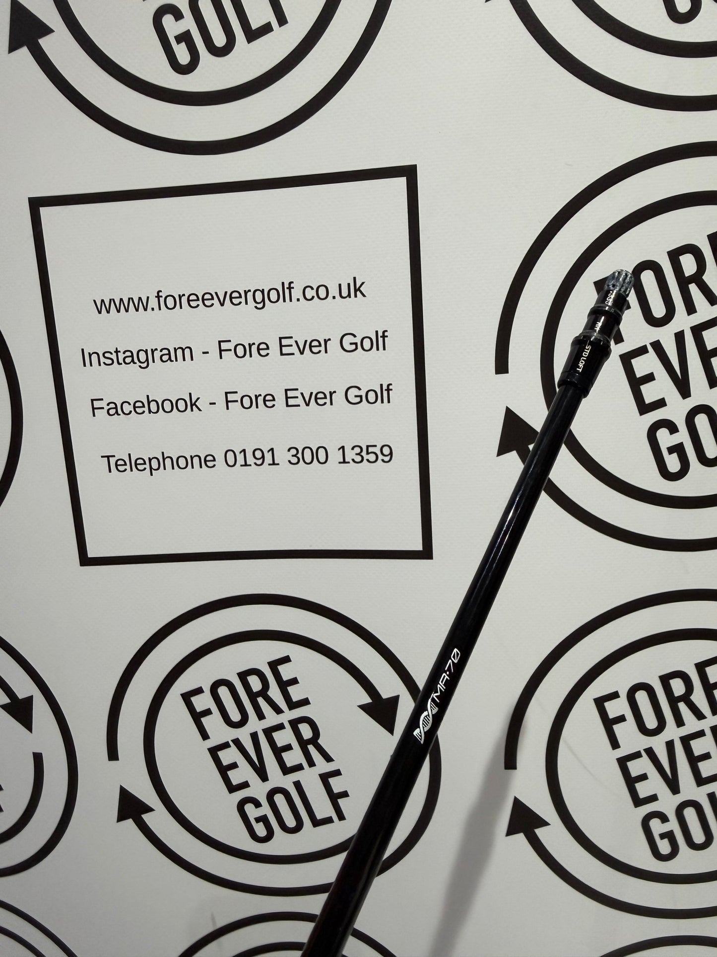 TAYLORMADE DRIVER SHAFT / 60g Stiff / 43.75” / MITSUBISHI CHEMICAL KALI (WHITE)