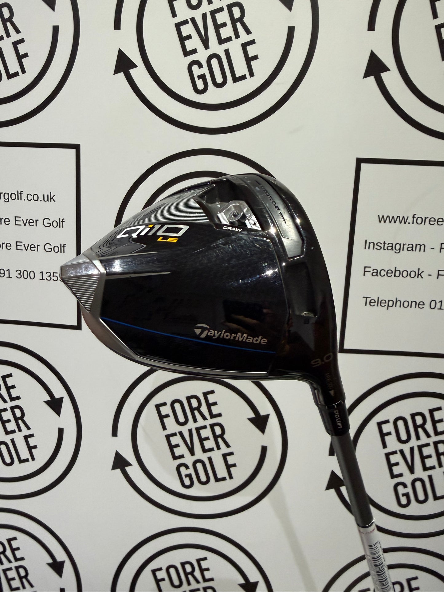 TAYLORMADE Qi10 LS DRIVER / 9 Degree / RH / 50g Stiff Flex