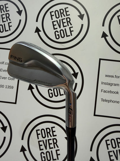 PING G410 CROSSOVER 4 IRON / 23 Degree / Blue Dot / 70g Stiff Flex / GOOD USED