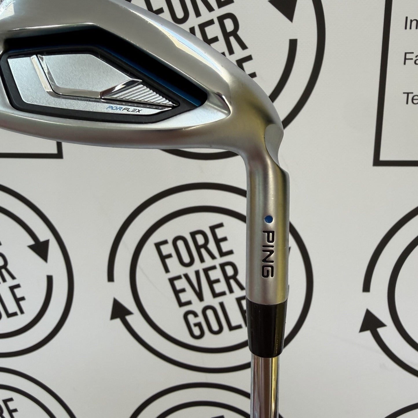 PING G440 UW GAP WEDGE / Blue Dot / Mens RH / 100g Stiff Flex / MINT USED