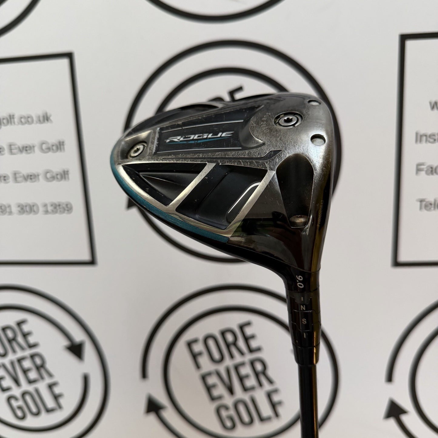 CALLAWAY ROGUE DRIVER / 9 Degree / RH / 76g Stiff Flex / GOOD USED