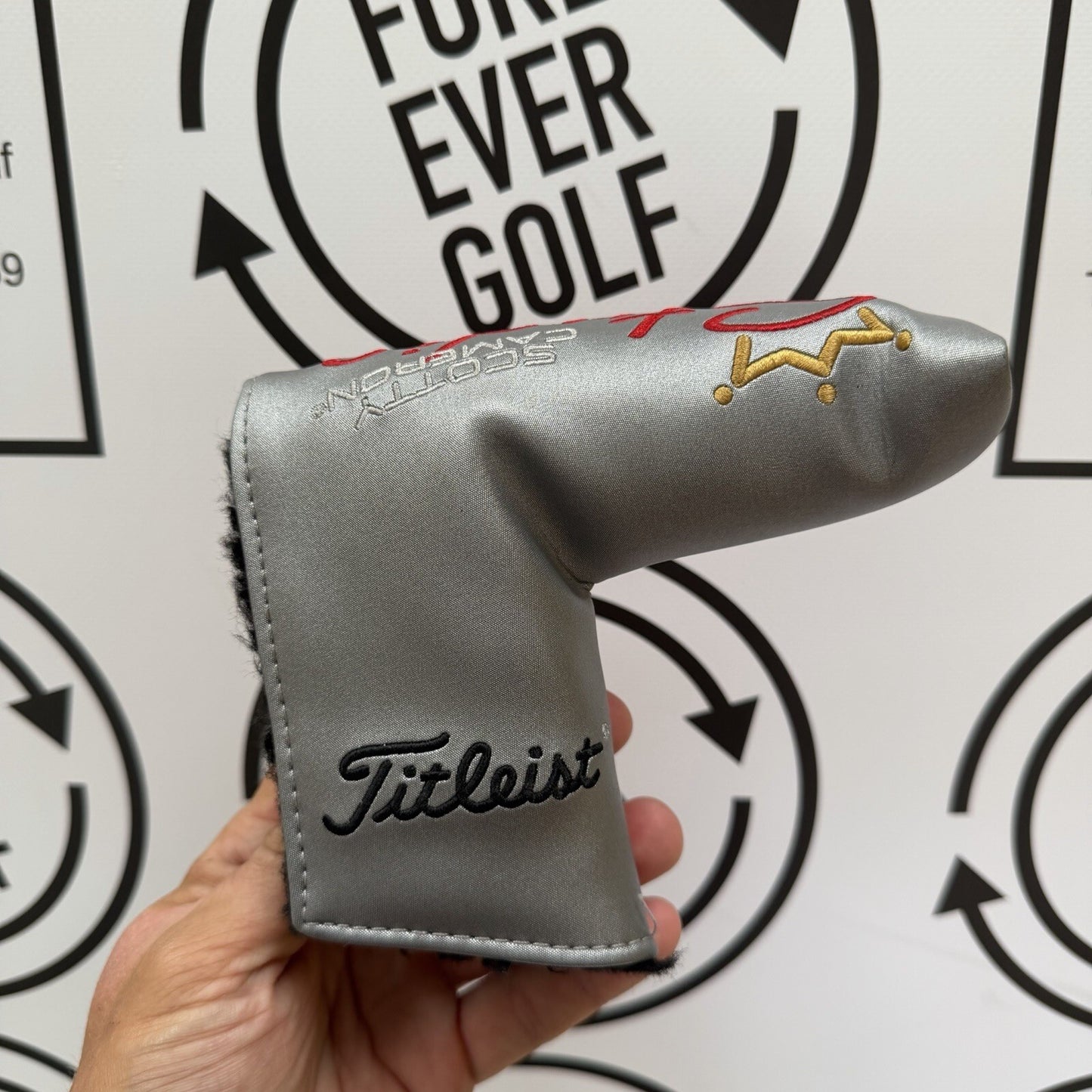 SCOTTY CAMERON STUDIO STYLE BLADE PUTTER HEADCOVER / V.GOOD USED