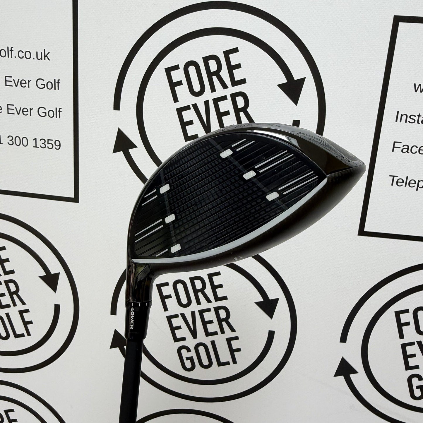 TAYLORMADE Qi4D DRIVER / 10.5 Degree / RH / 50g Reg Flex / MINT USED