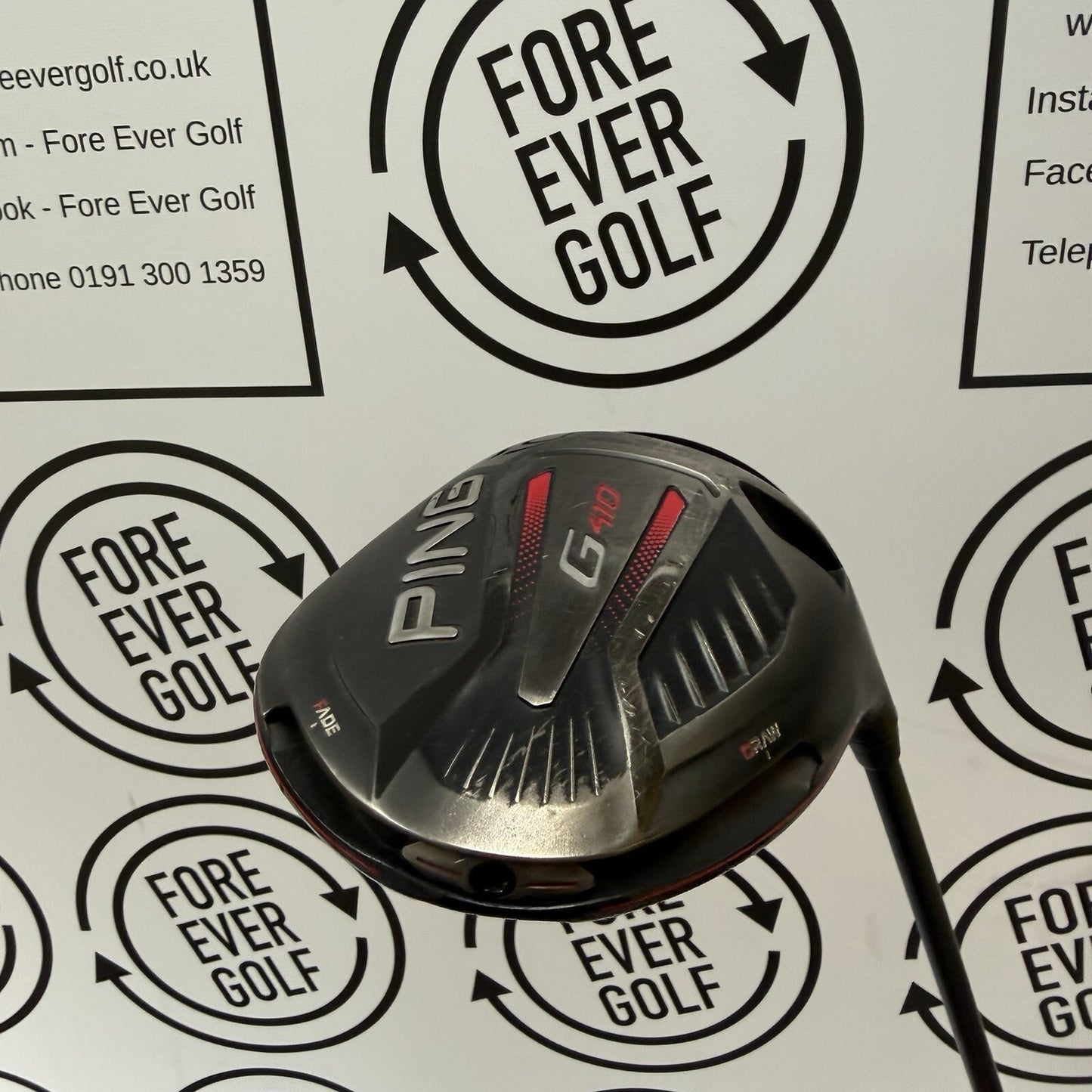 PING G410 DRIVER / 12 Degree / Mens RH / 55g Reg Flex / V.GOOD USED