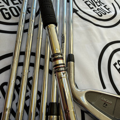 TAYLORMADE 200 STEEL IRONS / 4 - SW / Mens FH / 80g Reg Flex / GOOD USED