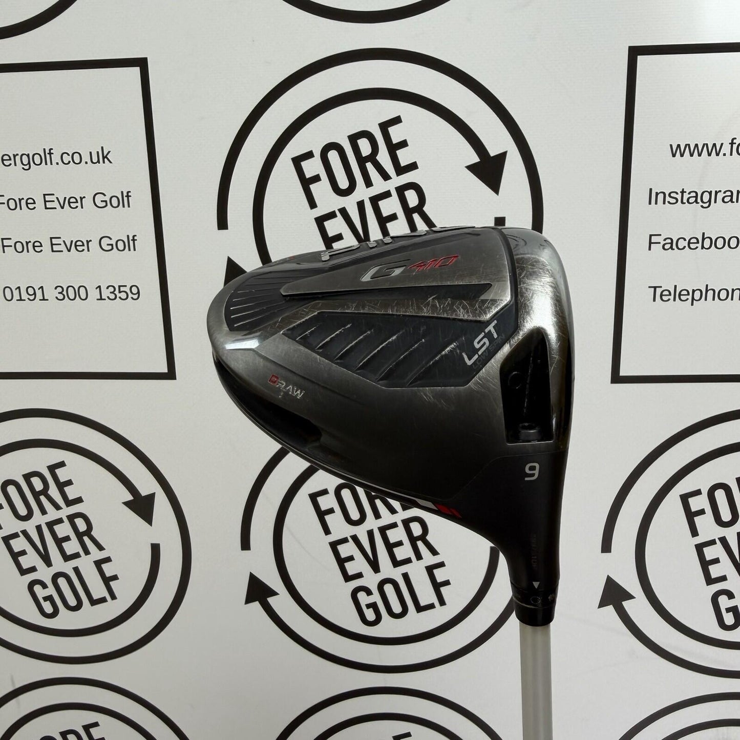 PING G410 LST DRIVER / 9 Degree / Mens RH / 60g X-Stiff Flex / GOOD USED