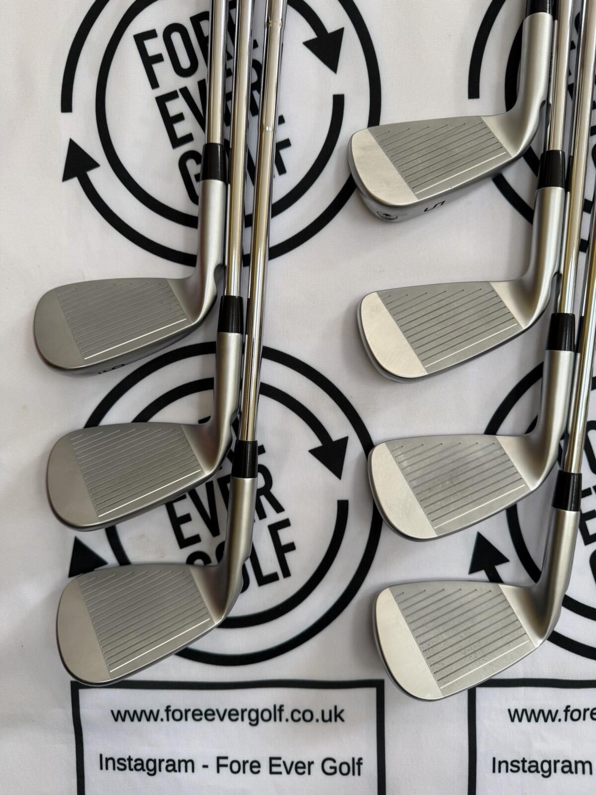 PING i240 IRONS / 5 - UW / Mens RH / 100g Reg Flex / Blue Dot / MINT USED