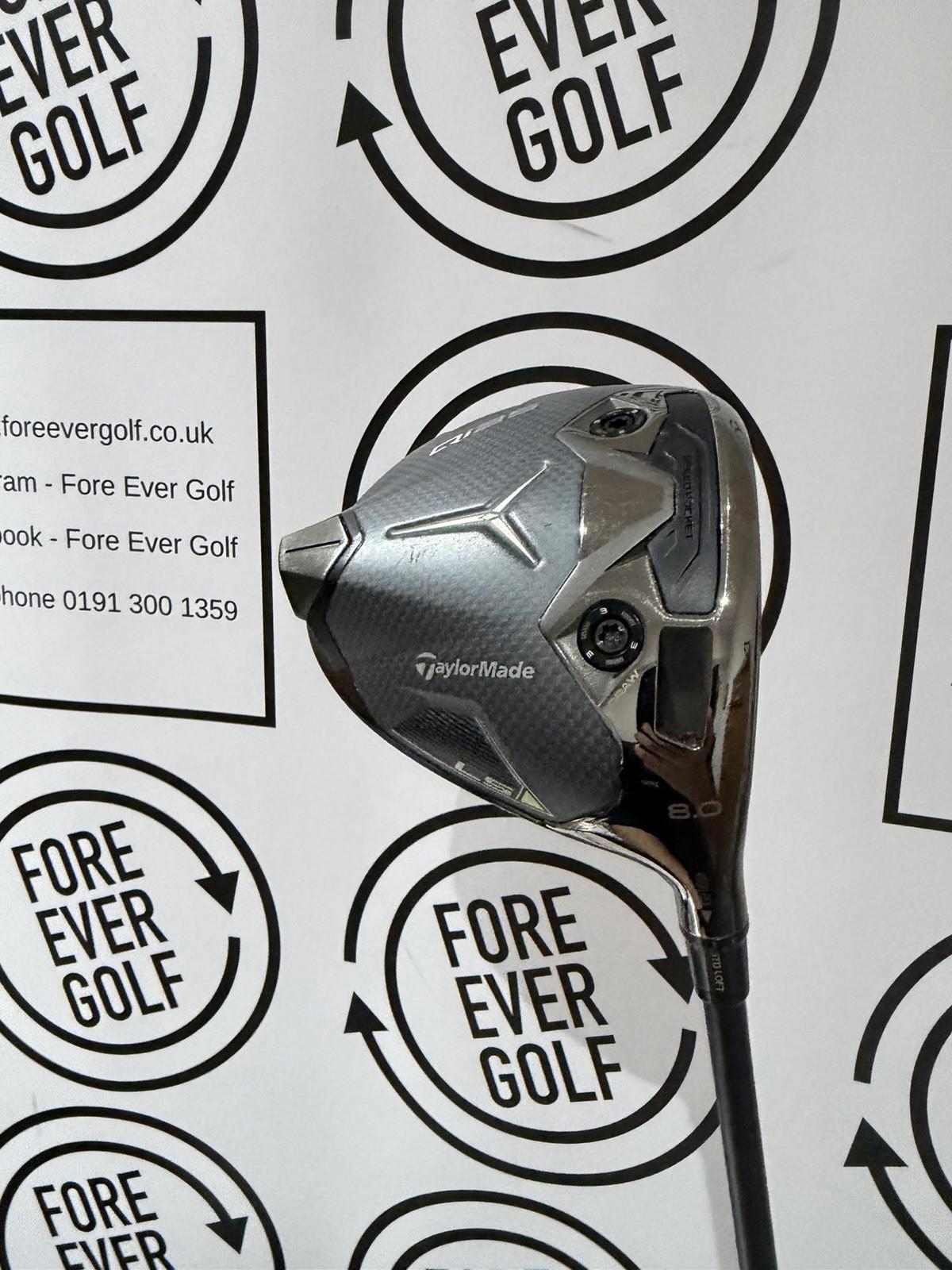 TAYLORMADE Qi35 LS DRIVER / 8 Deg / Mens RH / 60g X-Stiff Flex / MINT USED