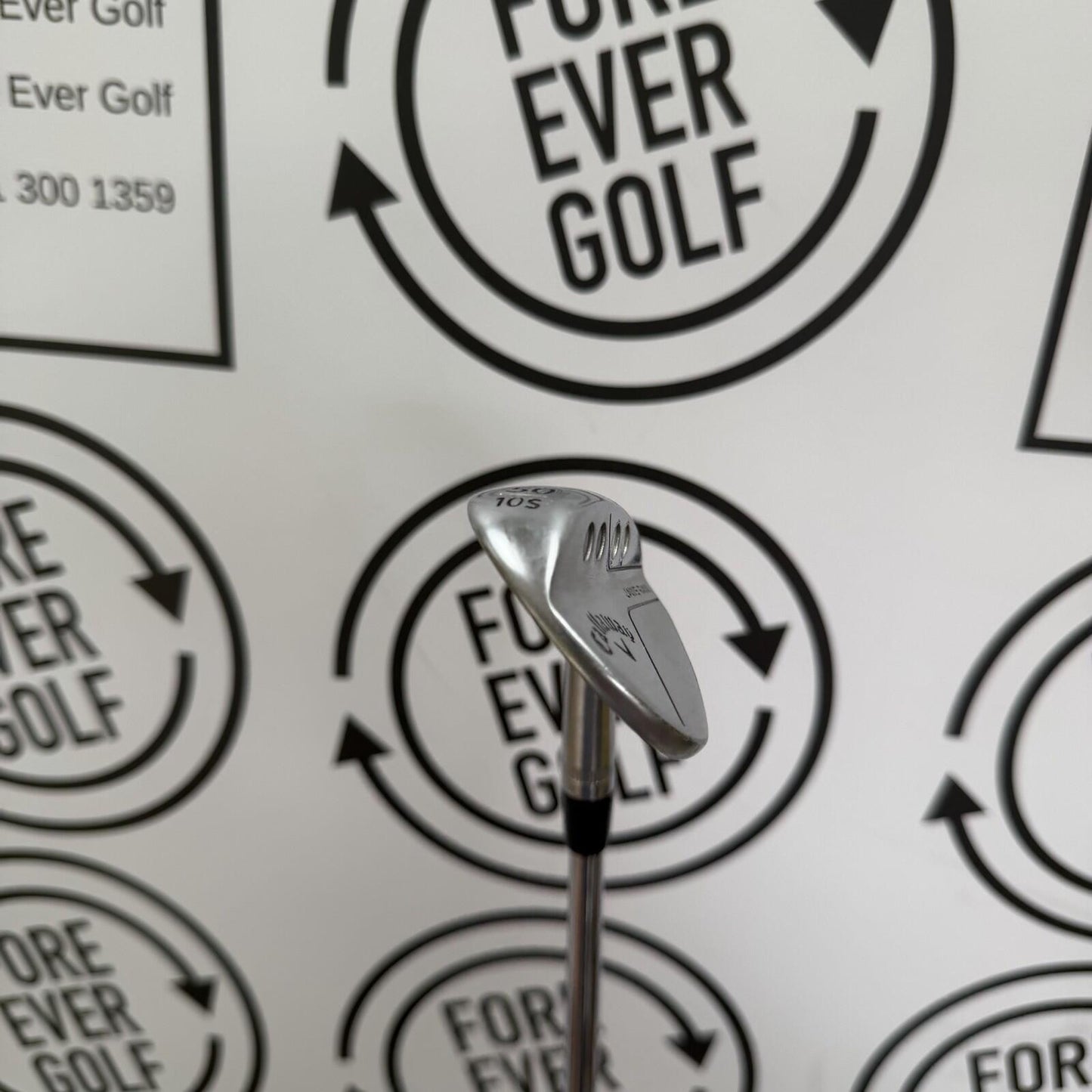 CALLAWAY JAWS RAW GAP WEDGE / 50 Deg (10S) / Mens RH / Wedge Flex / V.GOOD USED