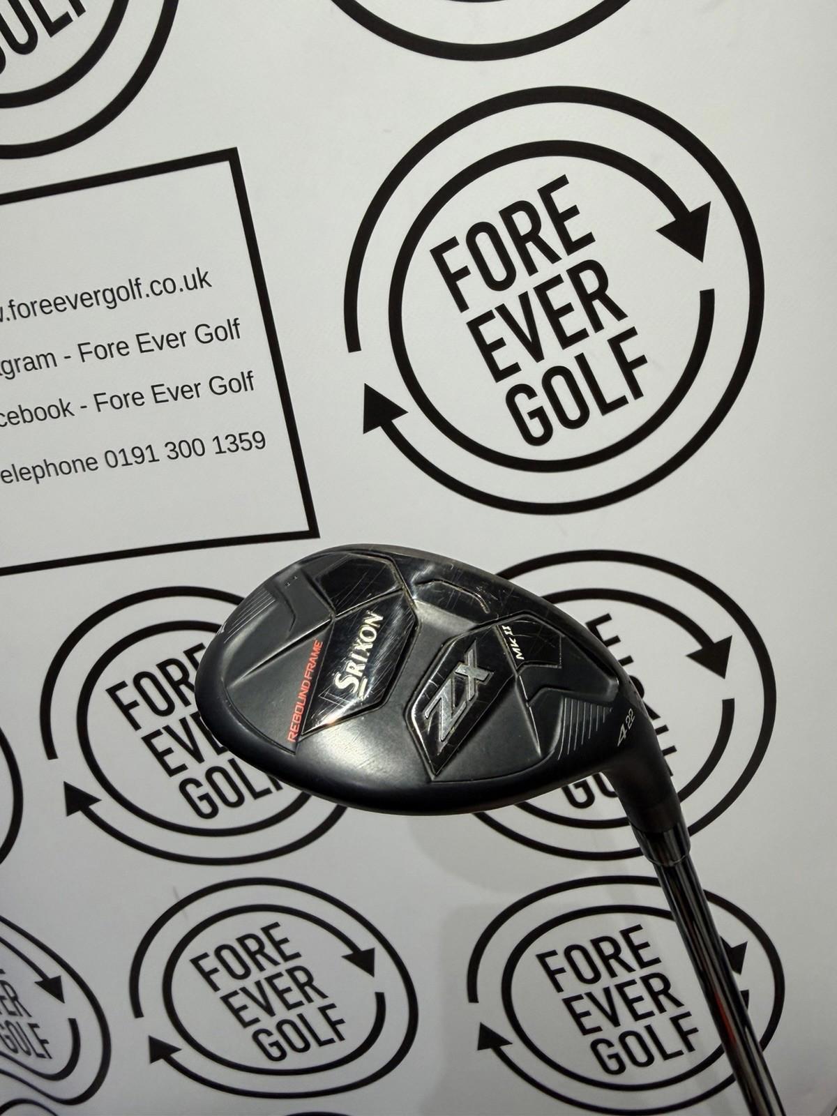 SRIXON ZX MK2 4 HYBRID / 22 Deg / Mens RH / 70g Regular Flex / V.GOOD USED