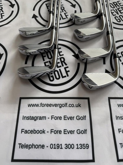 TITLEIST T350 IRONS (2023) / 5 - PW + 48 / Mens RH / Regular Flex / V.GOOD USED