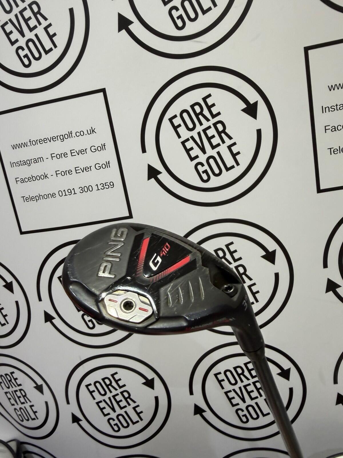 PING G410 3 HYBRID / 19 Deg / Mens RH / 70g Reg Flex / V.GOOD USED