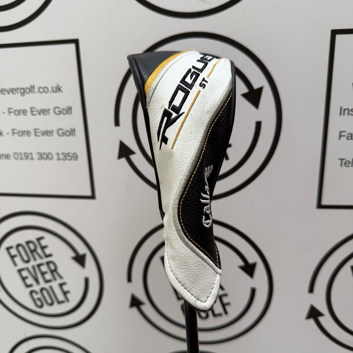 CALLAWAY ROGUE ST MAX 4 HYBRID / 22 Deg / Mens LH / 65g Reg Flex / GOOD USED