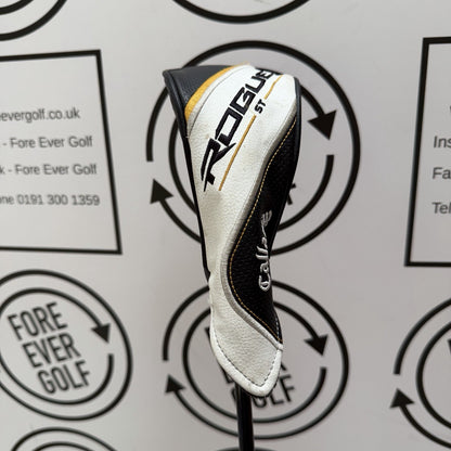 CALLAWAY ROGUE ST MAX 4 HYBRID / 22 Deg / Mens LH / 65g Reg Flex / GOOD USED