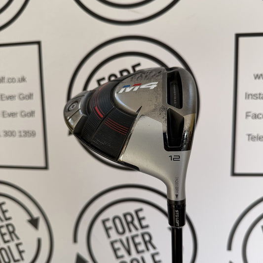 TAYLORMADE M4 DRIVER / 12 Degree / RH / 60g Reg Flex / GOOD USED