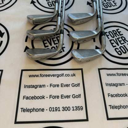 PING G400 IRONS / 5 - PW / Mens RH / Black Dot / 120g Stiff Flex / GOOD USED
