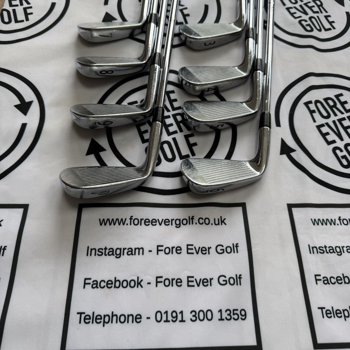 TITLEIST AP2 710 IRONS / 3 - PW / Mens RH / Stiff Flex / FAIR USED