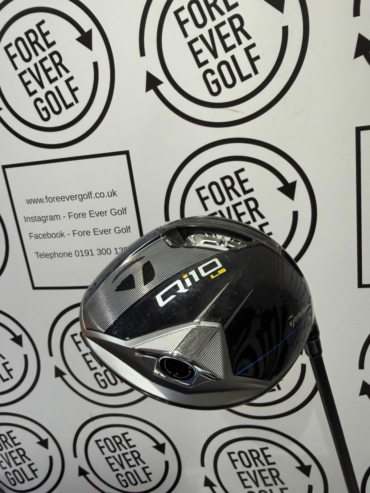 TAYLORMADE Qi10 LS DRIVER / 9 Deg / Mens RH / 50g Stiff Flex / V.GOOD USED