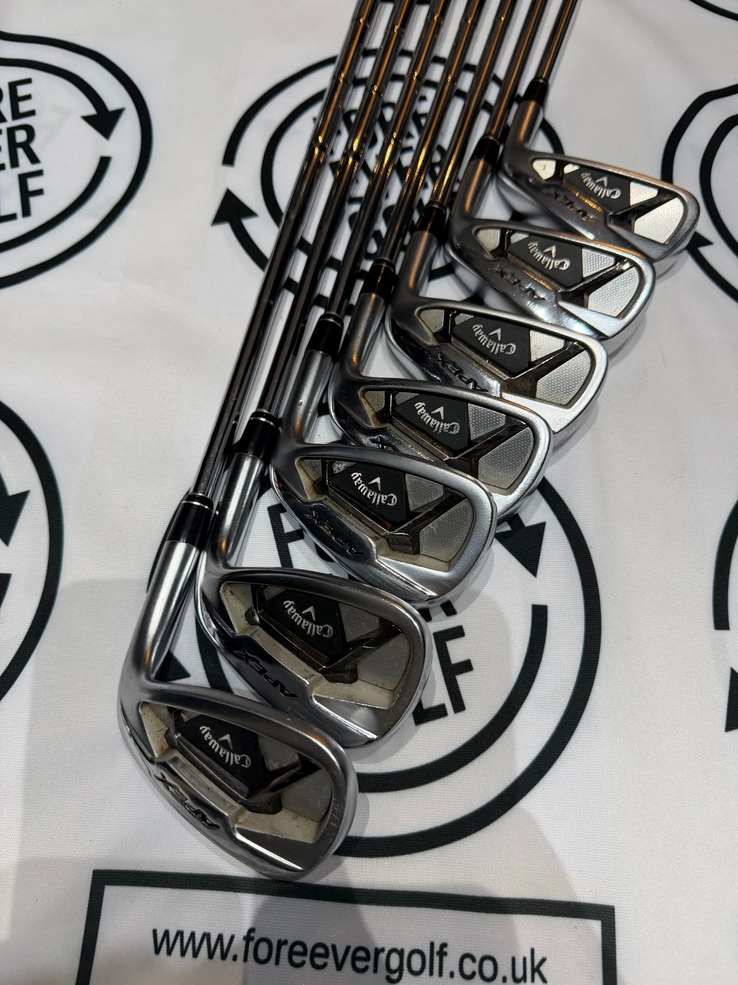 CALLAWAY APEX 21 IRONS / 5 - AW / Mens RH / 115g X-Stiff Flex