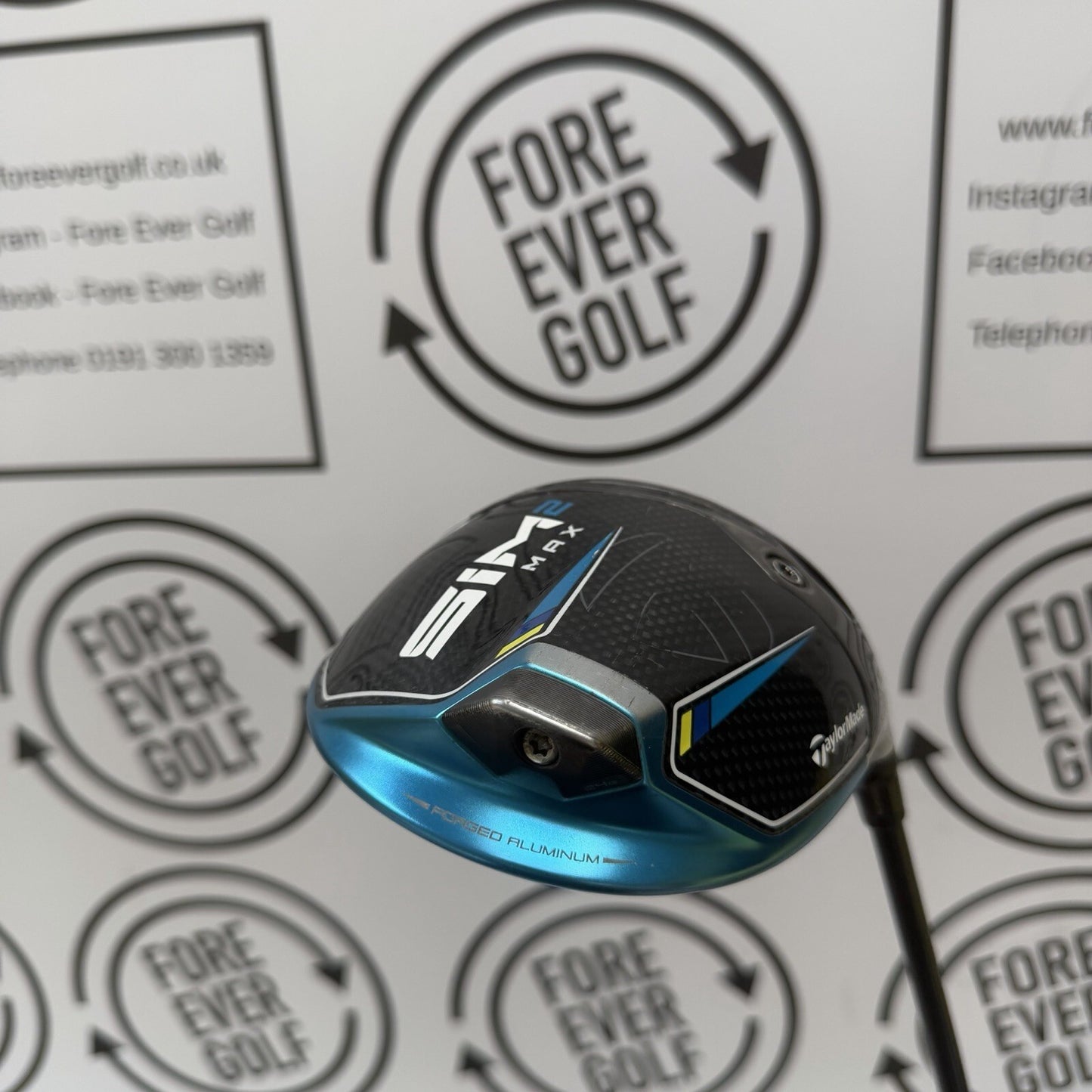 TAYLORMADE SIM2 MAX DRIVER / 10.5 Deg / RH / 50g Stiff Flex / V.GOOD USED