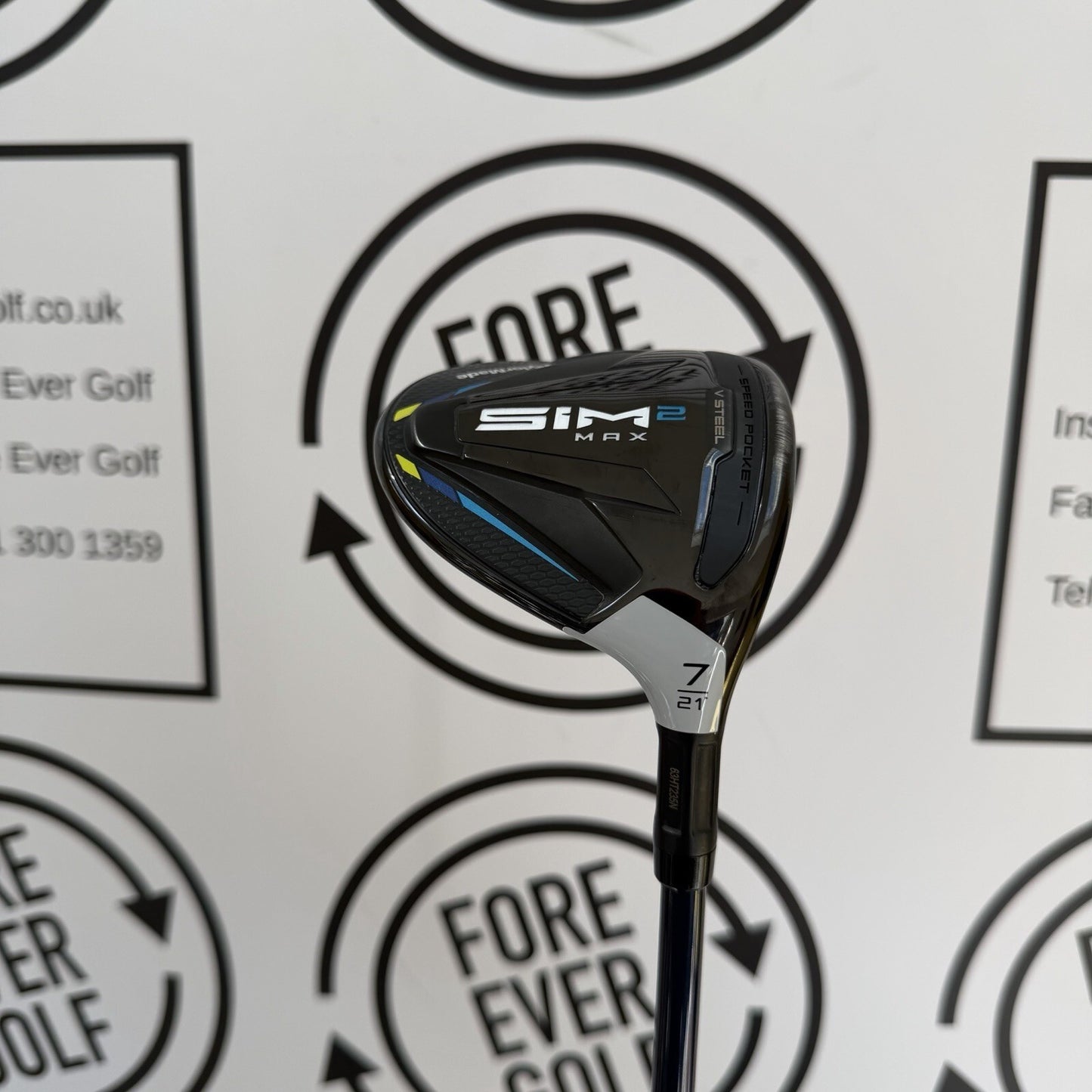 TAYLORMADE SIM2 MAX 7 WOOD / 21 DEGREE / RH / 50g Reg Flex / MINT USED