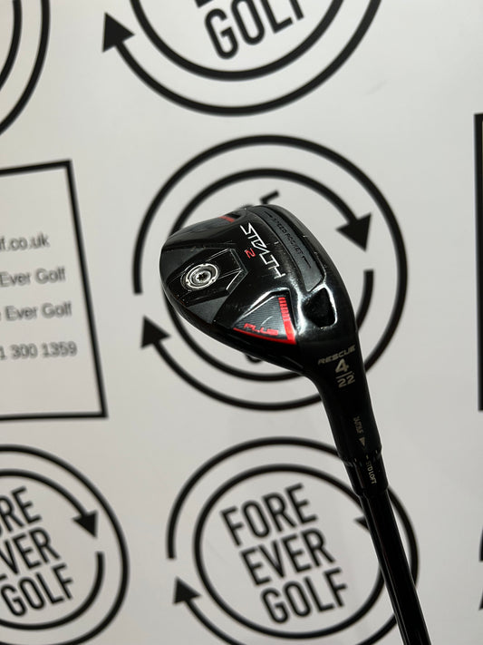 TAYLORMADE STEALTH 2 PLUS 4 HYBRID / 22 Deg / RH / 85g Stiff Flex