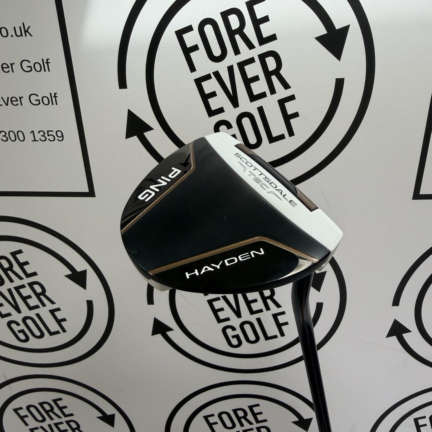 PING SCOTTSDALE TEC HAYDEN PUTTER / 34” / RH / MINT USED