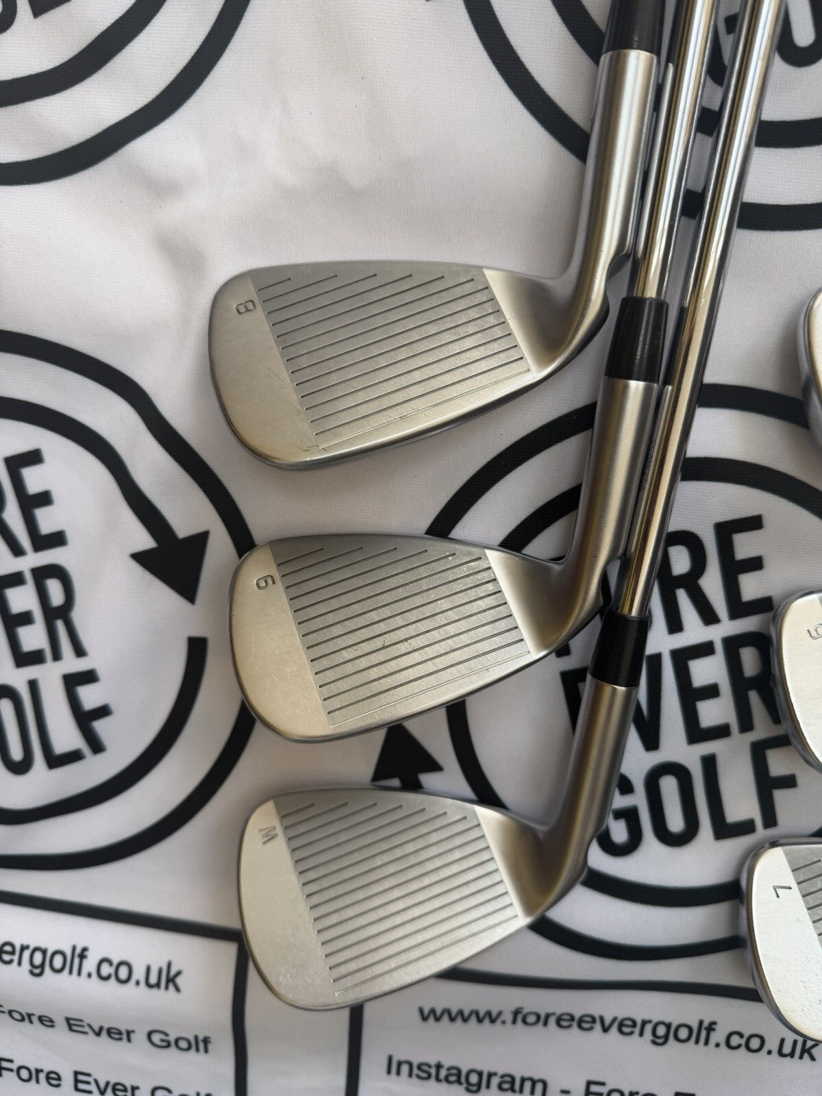 PING G425 IRONS / 5 - PW / GREEN Dot / Mens RH / 98g Reg Flex / GOOD USED