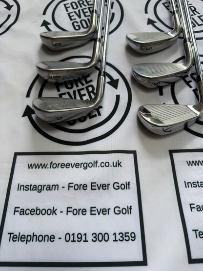 CALLAWAY ROGUE X IRONS / 5 - PW / Mens RH / Regular Flex / GOOD USED