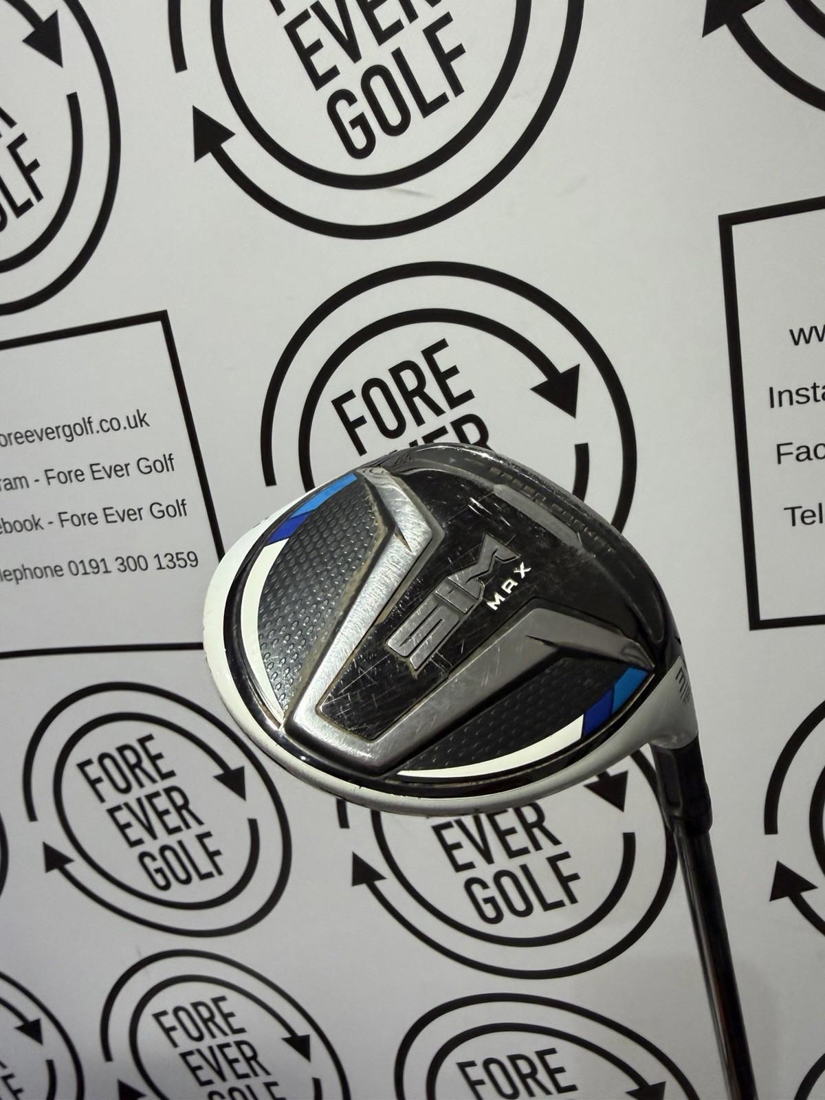 TAYLORMADE SIM MAX 3 WOOD / 15 Degree / Mens RH / 70g Stiff Flex / GOOD USED