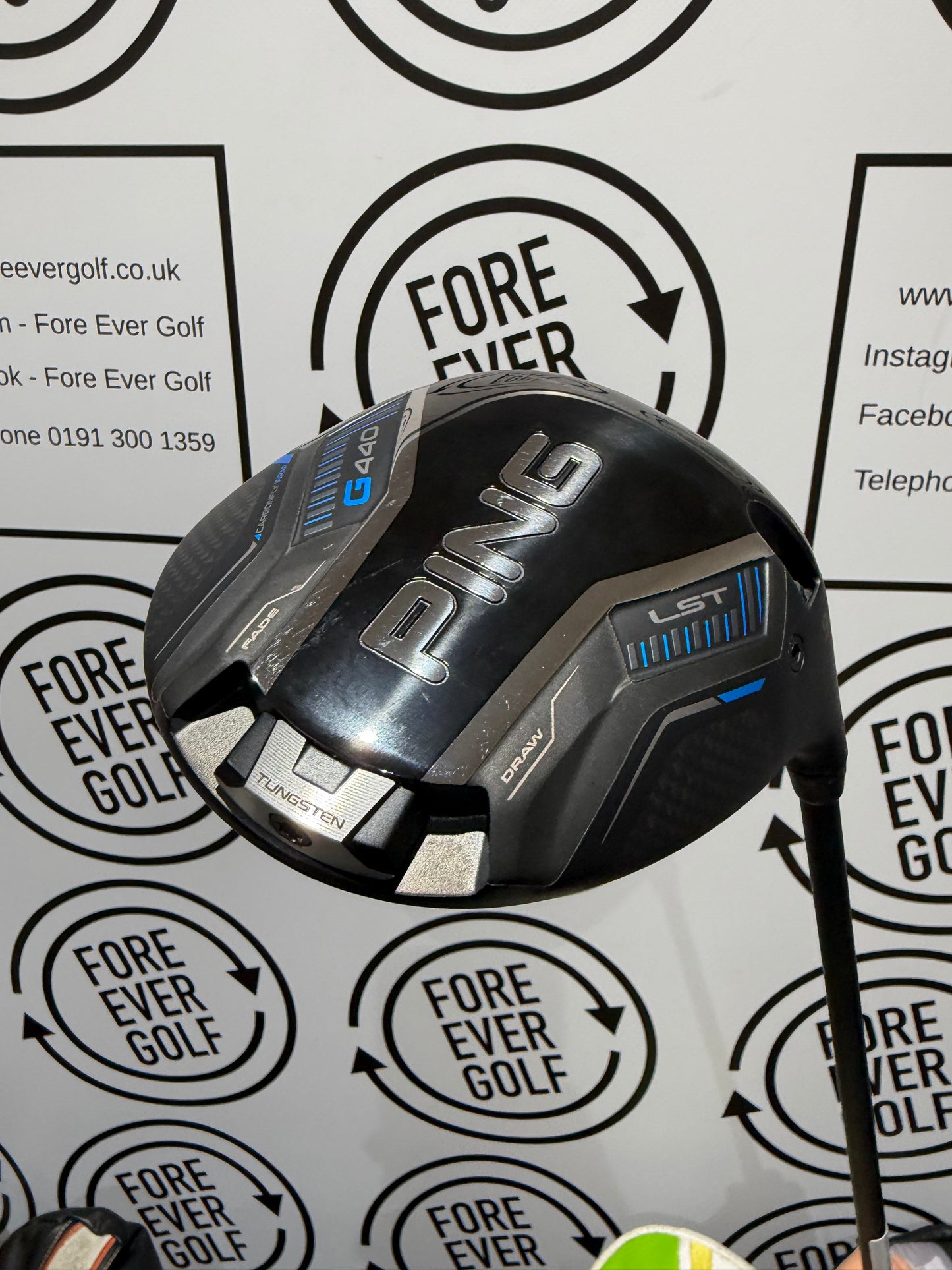 PING G440 LST DRIVER / 9 Deg / RH / 50g Stiff Flex