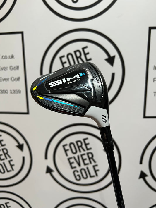 TAYLORMADE SIM2 5 WOOD / 18 Deg / RH / 50g Reg Flex